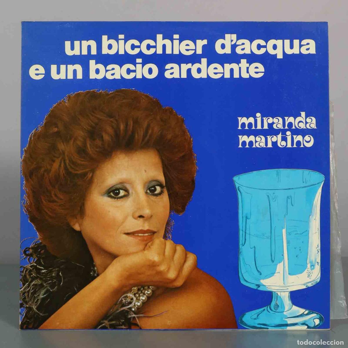 Discos de vinilo: LP. Miranda Martino - Un bicchier d&acute;acqua e un bacio ardente