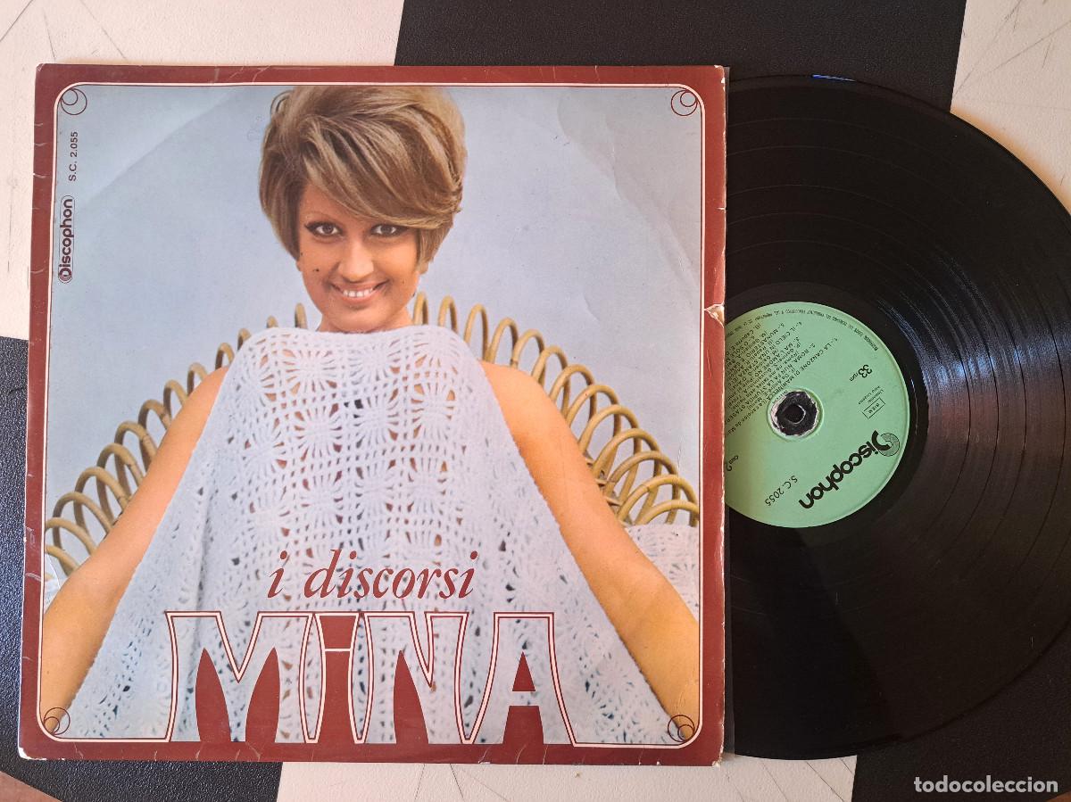 Discos de vinilo: LP Mina &lrm;&ndash; I Discorsi DSICOPHON 1969