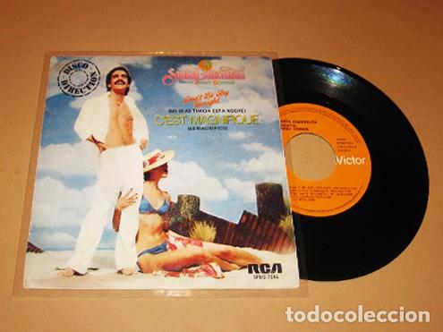 Discos de vinilo: SANTA ESMERALDA - C'EST MAGNIFIQUE (ES MAGN&Iacute;FICO) - SINGLE - 1981 - TEMAZO N&ordm;1 EN DISCOTECAS