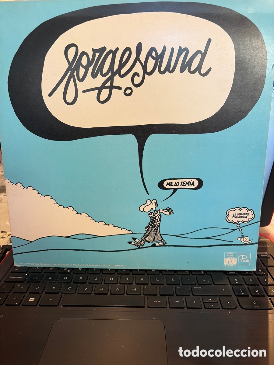 Discos de vinilo: FORGESOUND - LUIS EDUARDO AUTE + JESUS MUNARRIZ LP DOBLE PORTADA