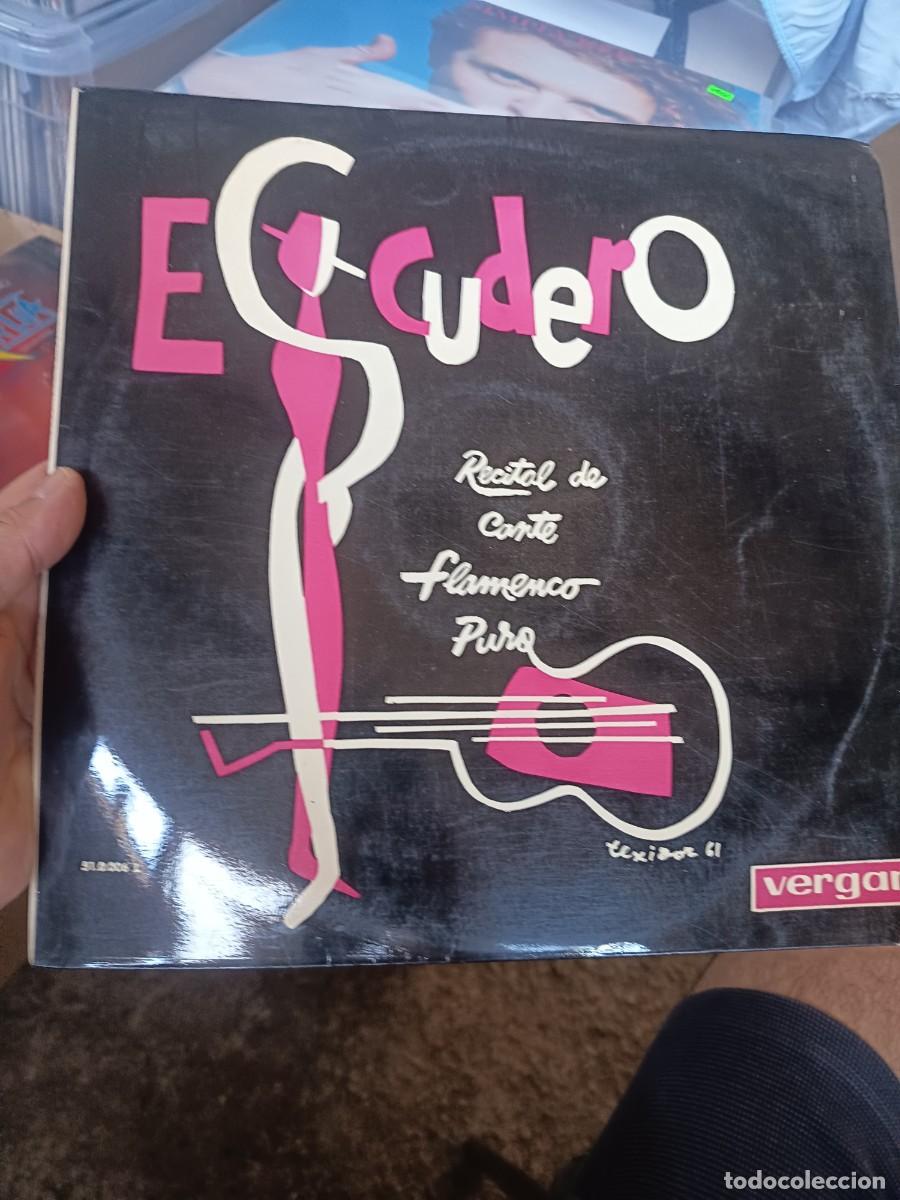 Discos de vinilo: LP VICENTE ESCUDERO,( RECITAL DE CANTE FLAMENCO)