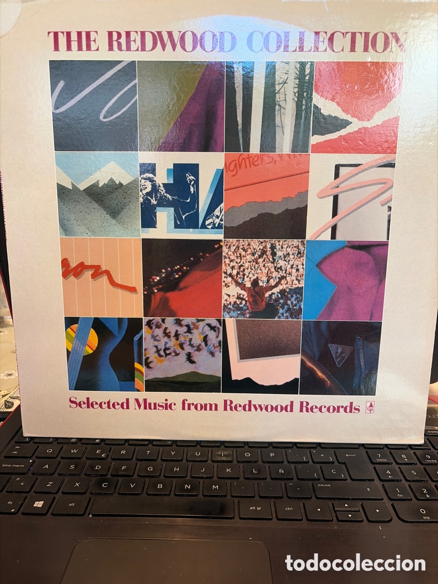 Discos de vinilo: THE REDWOOD COLLECTION - HOLLY NEAR + ARLO GUTHRIE + RONNIE GILBERT + PETE SEEGER LP