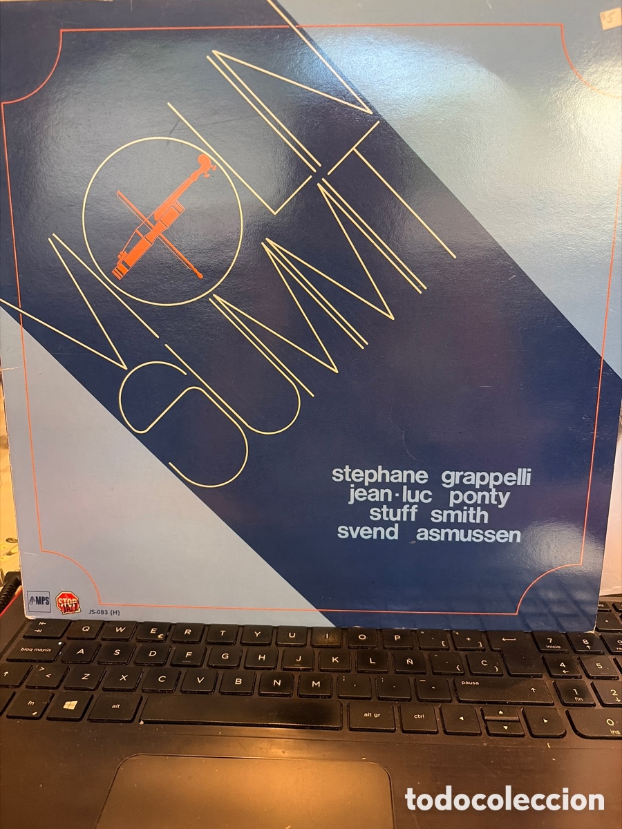 Discos de vinilo: VIOLIN SUMMIT - STEPHANE GRAPPELLI + JEAN LUC PONTY + STUFF SMITH + SVEND ASMUSSEN LP
