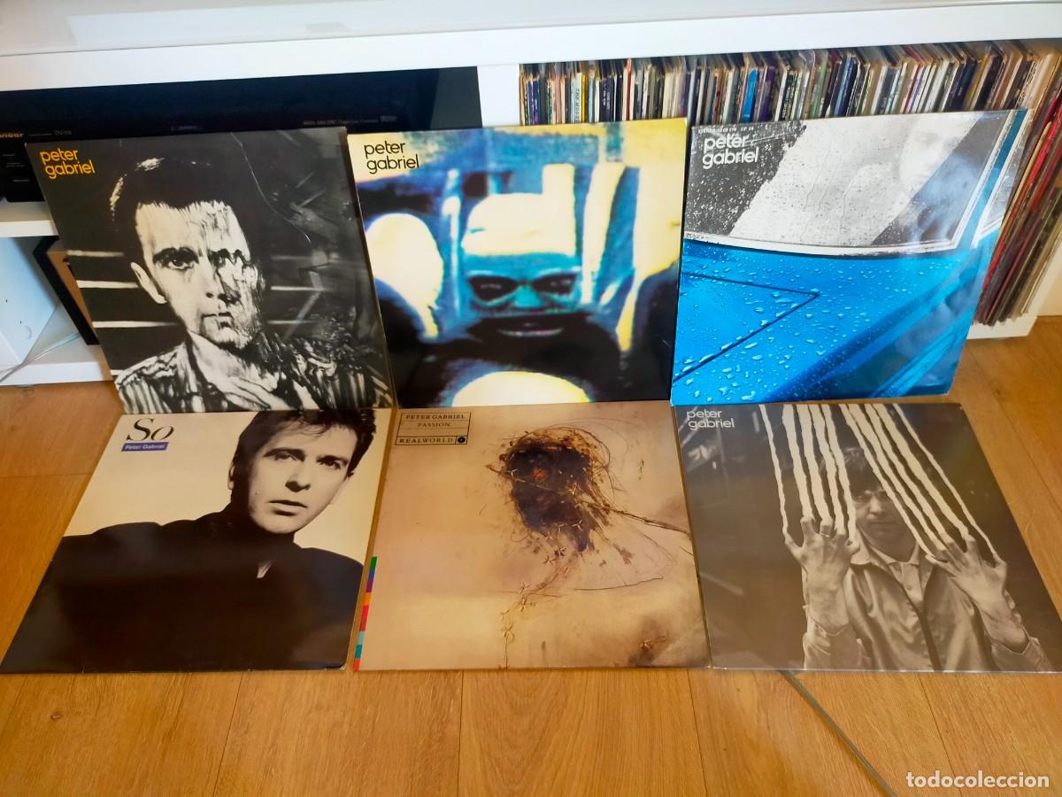 Discos de vinilo: LOTE DE 6 LPs DE PETER GABRIEL-EDICIONES ESPA&Ntilde;OLAS