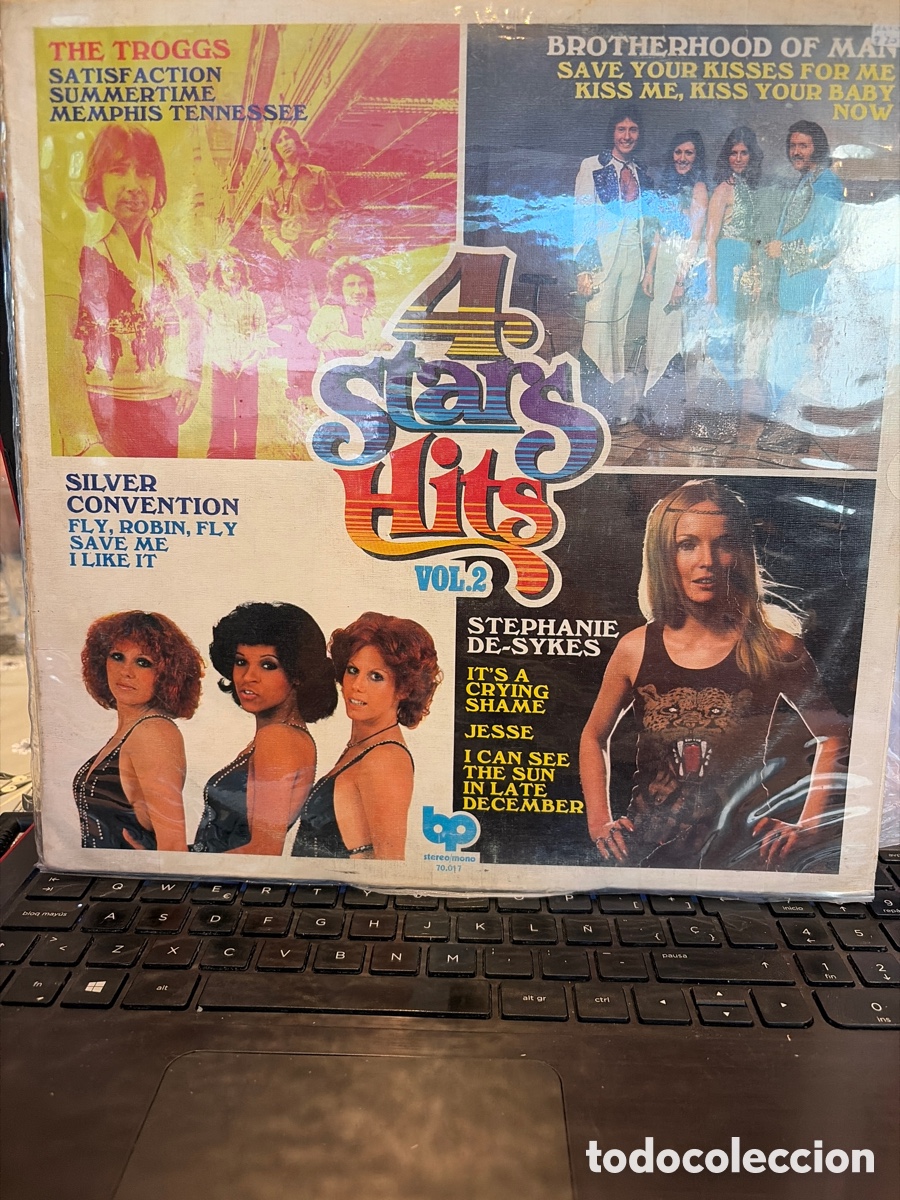 Vinyl-Schallplatten: 4 STAR HITS - TROGGS + SILVER CONVENTION + STEPHANIE DE SYKES + BROTHERHOOD OF MAN LP