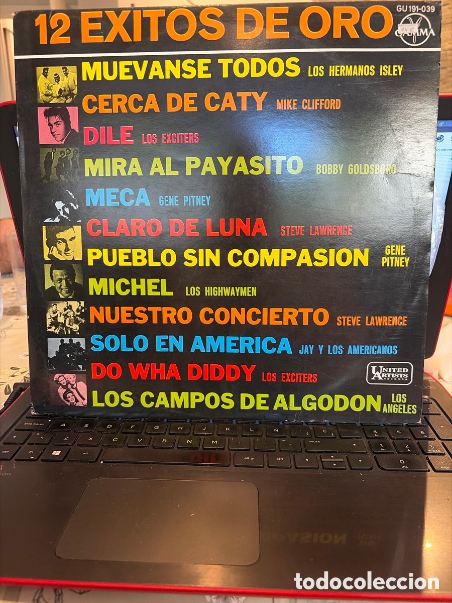 Vinyl-Schallplatten: 12 EXITOS DE ORO - LOS HERMANOS ISLEY + MIKE CLIFFORD + LOS EXCITERS + HIGHWAYMEN LP