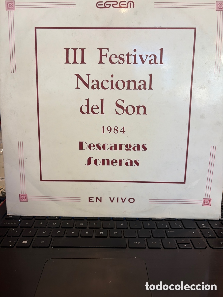 Discos de vinilo: III FESTIVAL NACIONAL DEL SON - DESCARGAS SONERAS EN VIVO GRUPO SIERRA MAESTRA + OSMUNDO CALZADO LP