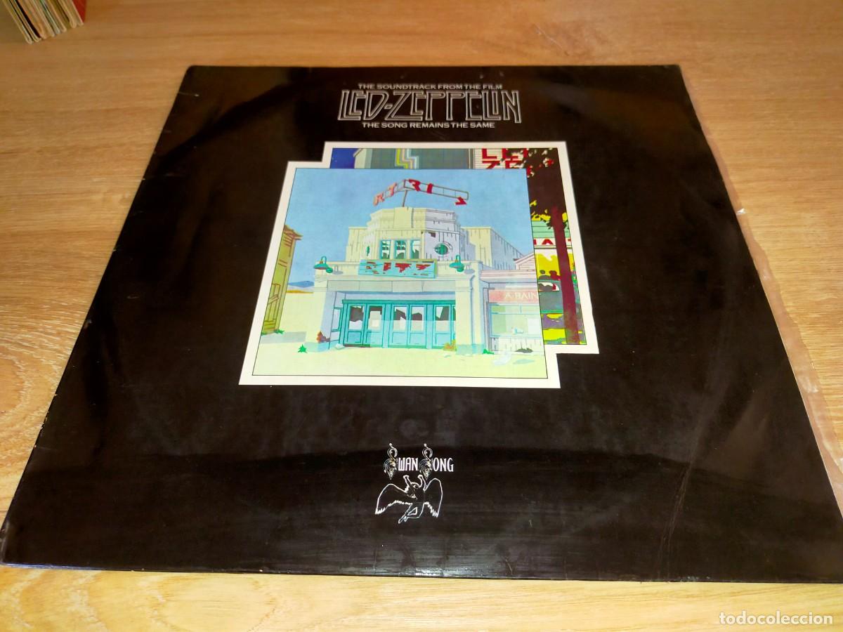 Discos de vinilo: LED ZEPPELIN-THE SONG REMAINS THE SAME-DOBLE LP-ORIGINAL 1976