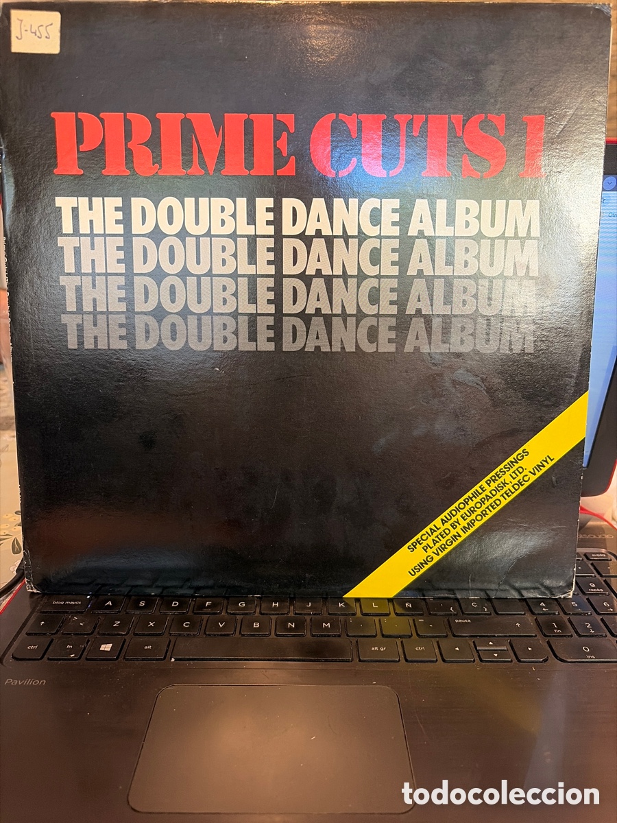 Discos de vinilo: PRIME CUTS 1 - DOUBLE DANCE ALBUM - ELTON MOTELLO + MINO + HOT POSSE + ICE T + SUNBELT LP DOBLE