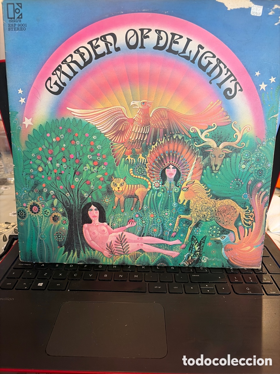 Vinyl records: GARDEN OF DELIGHTS - LOVE + BAMBO + GULLIVER + ZODIAC + TIM BUCKLEY + LONNIE MACK LP DOBLE