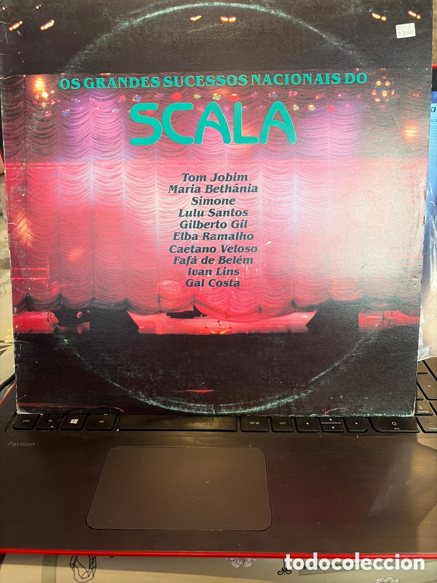 Discos de vinilo: OS GRANDES SUCESSOS NACIONAIS DO SCALA - TOM JOBIM + MARIA BETHANIA + SIMONE LP BRASIL