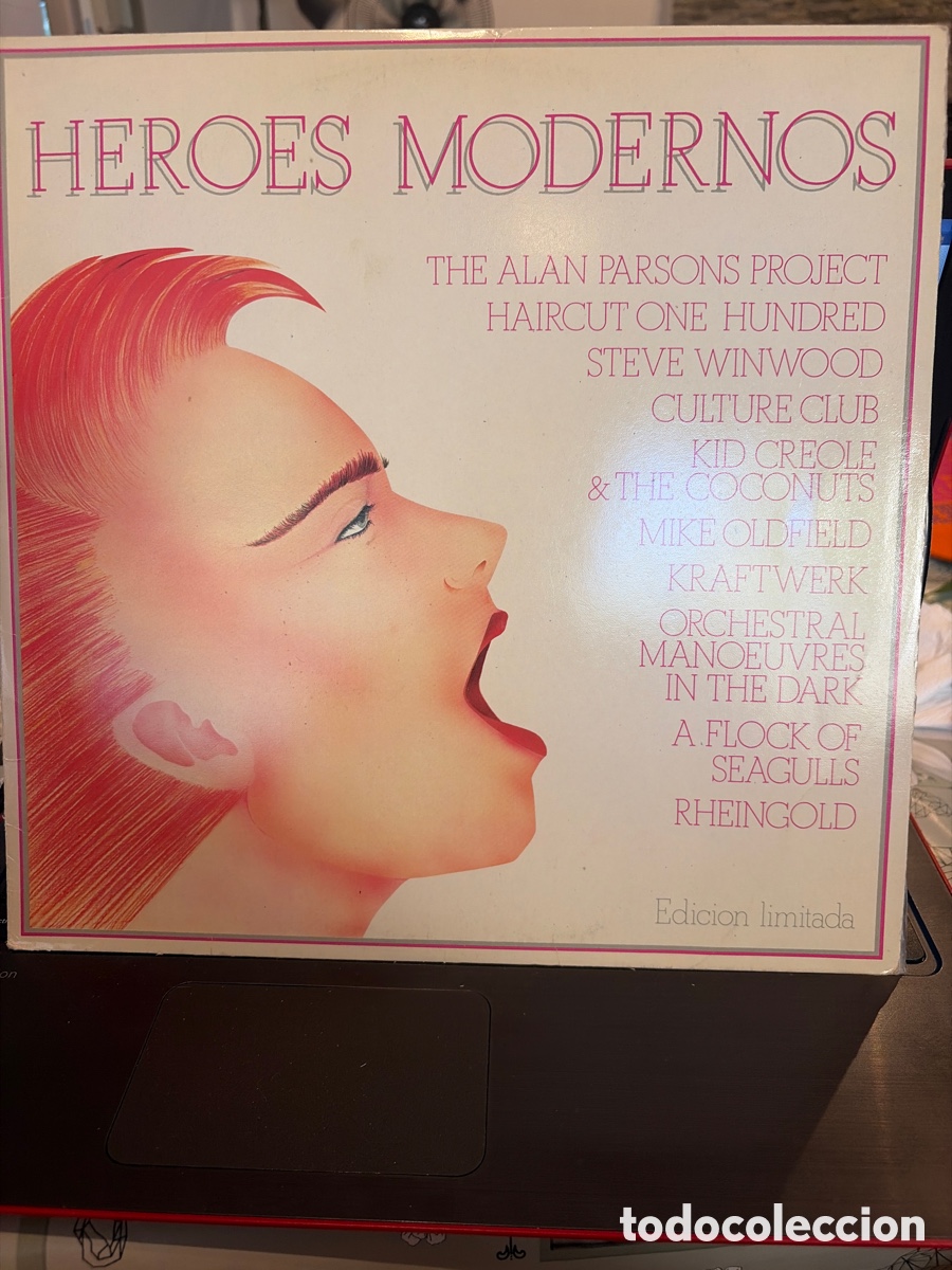 Discos de vinil: HEROES MODERNOS - ALAN PARSONS + HAIRCUT ONE HUNDRED + MIKE OLDFIELD + KRAFTWERK + OMD LP