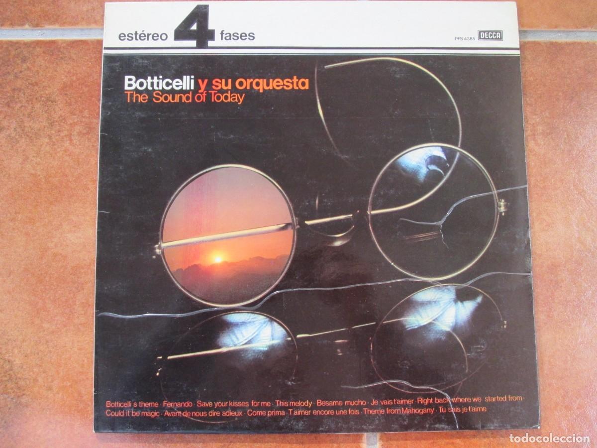 Discos de vinilo: BOTTICELLI Y SU ORQUESTA - The Sound of Today. LP, ed espa&ntilde;ola 12&rdquo; 1978. Magn&iacute;fico estado VG+/NM