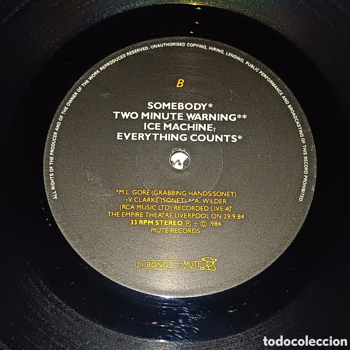 Discos de vinilo: Depeche Mode 12&rdquo; Blasphemous Rumours - Foto 6