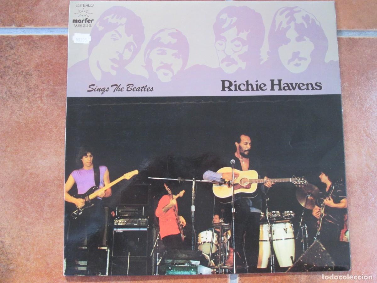 Discos de vinilo: RICHIE HAVENS - Sings the Beatles. LP, ed espa&ntilde;ola 12&rdquo; 1981. Magn&iacute;fico estado (VG+/NM)