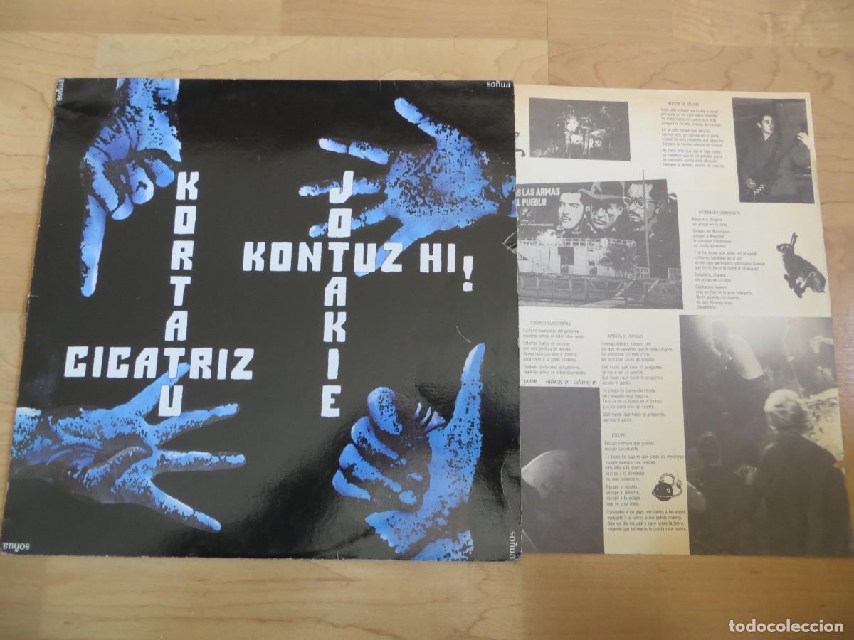 Discos de vinilo: Kortatu / Cicatriz / Jotakie / Kontuz Hi! - Kortatu - Cicatriz - Jotakie - Kontuz Hi! (L.P) SO&Ntilde;UA
