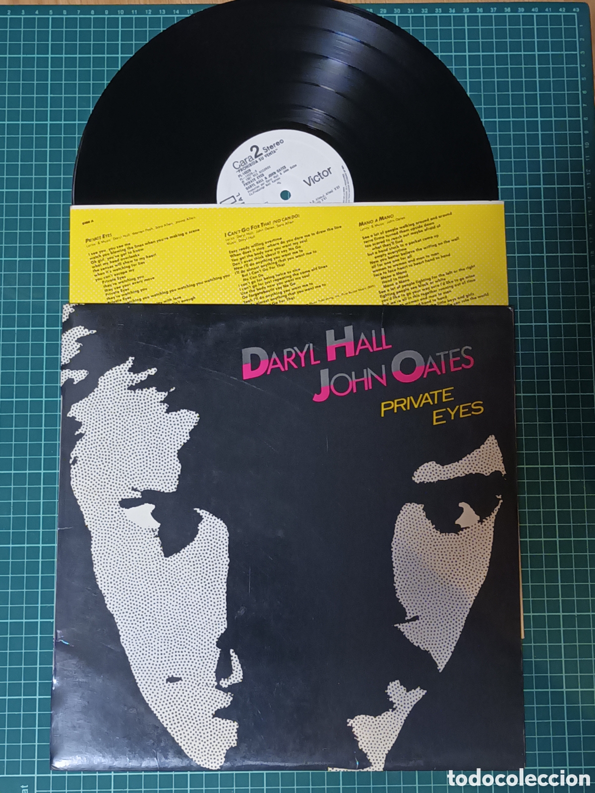 Discos de vinilo: Daryl Hall John Oates private eyes