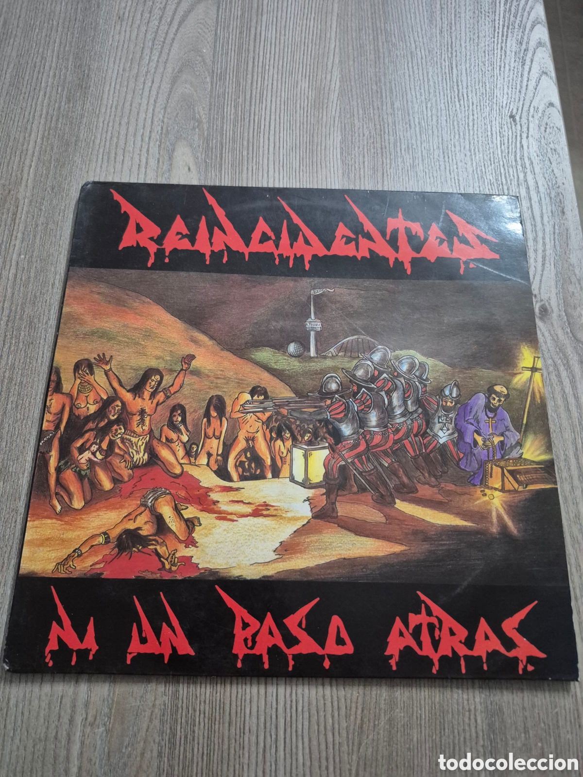 Discos de vinilo: LP REICIDENTES , NI UN PASO ATRAS 1991