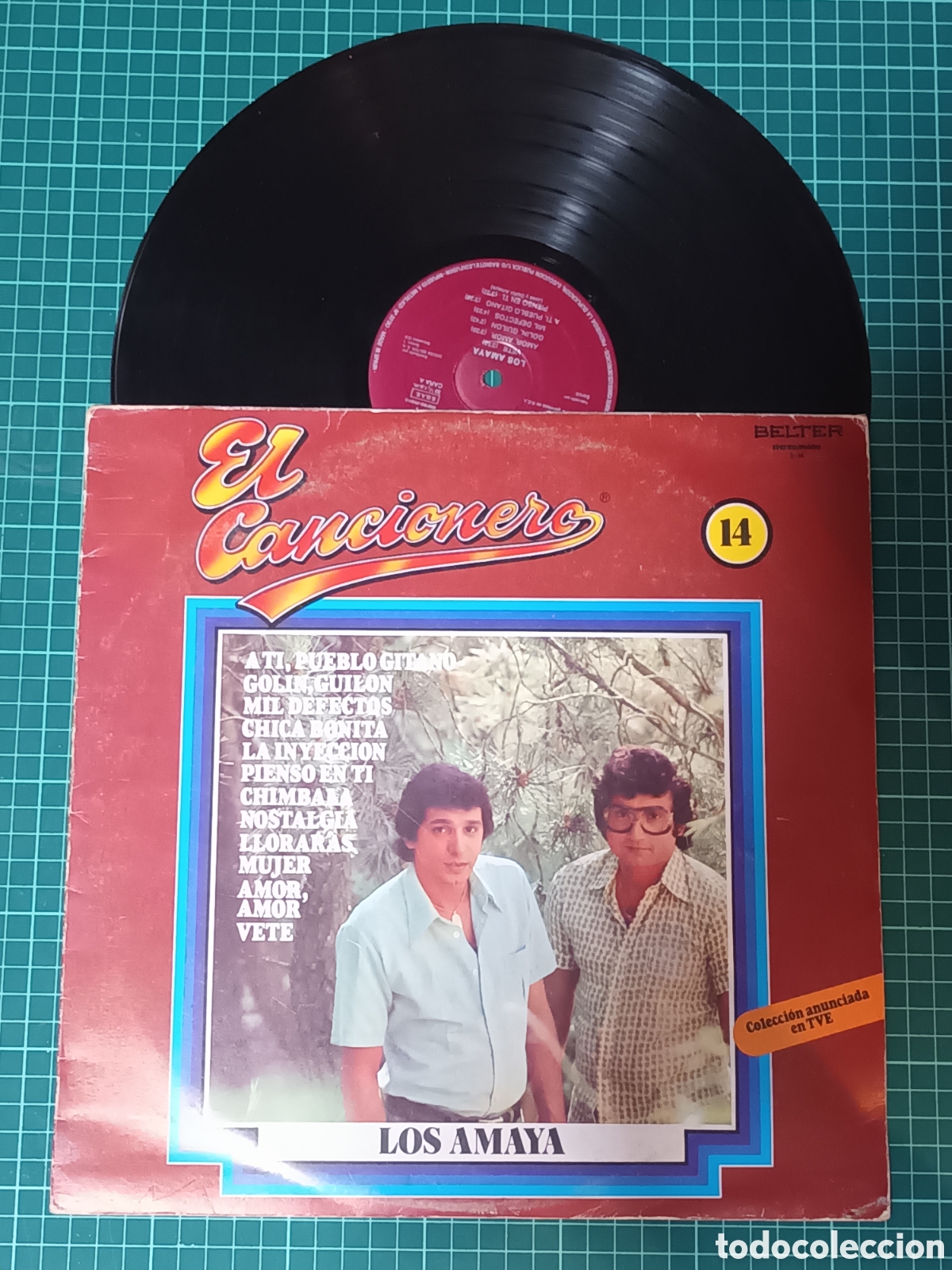 Discos de vinilo: Los Amaya el cancionero n14