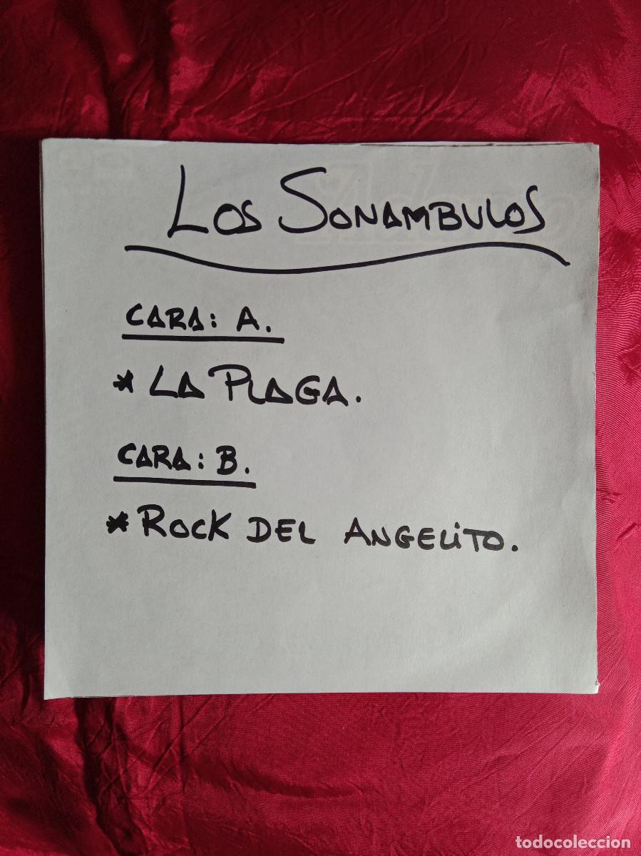 Discos de vinilo: Los Son&aacute;mbulos - La Plaga / Rock del Angelito - Edit. Odeon. 1961