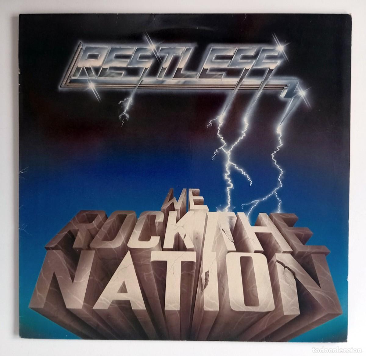 Discos de vinilo: LP RESTLESS - WE ROCK THE NATION - Foto 1