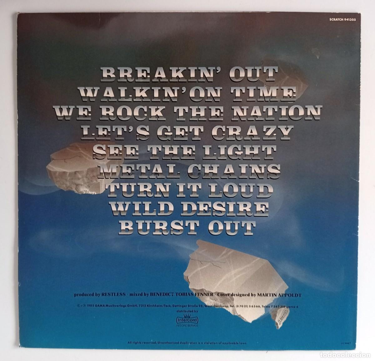 Discos de vinilo: LP RESTLESS - WE ROCK THE NATION - Foto 2