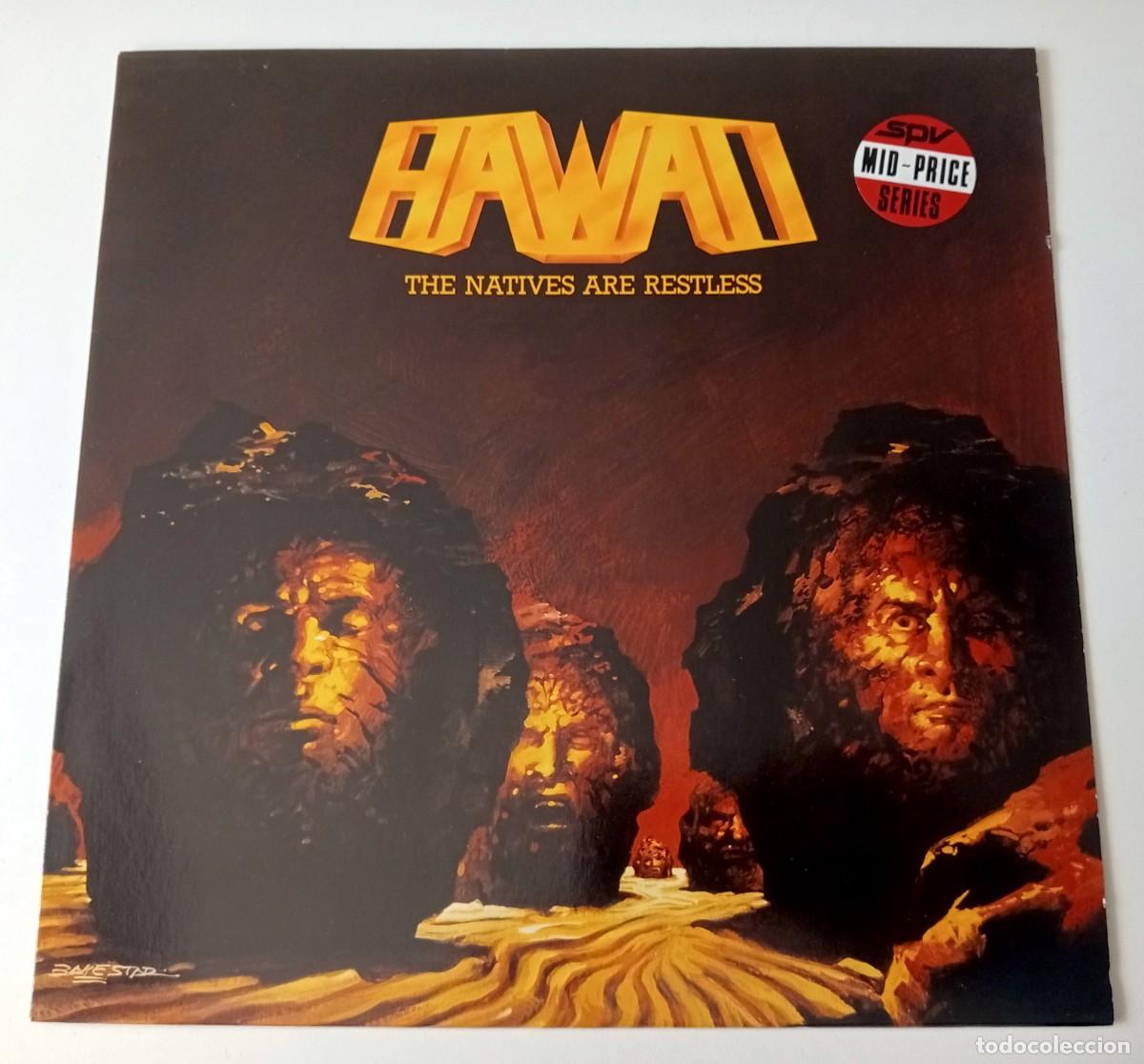 Discos de vinilo: LP HAWAII - THE NATIVES ARE RESTLESS - Foto 1