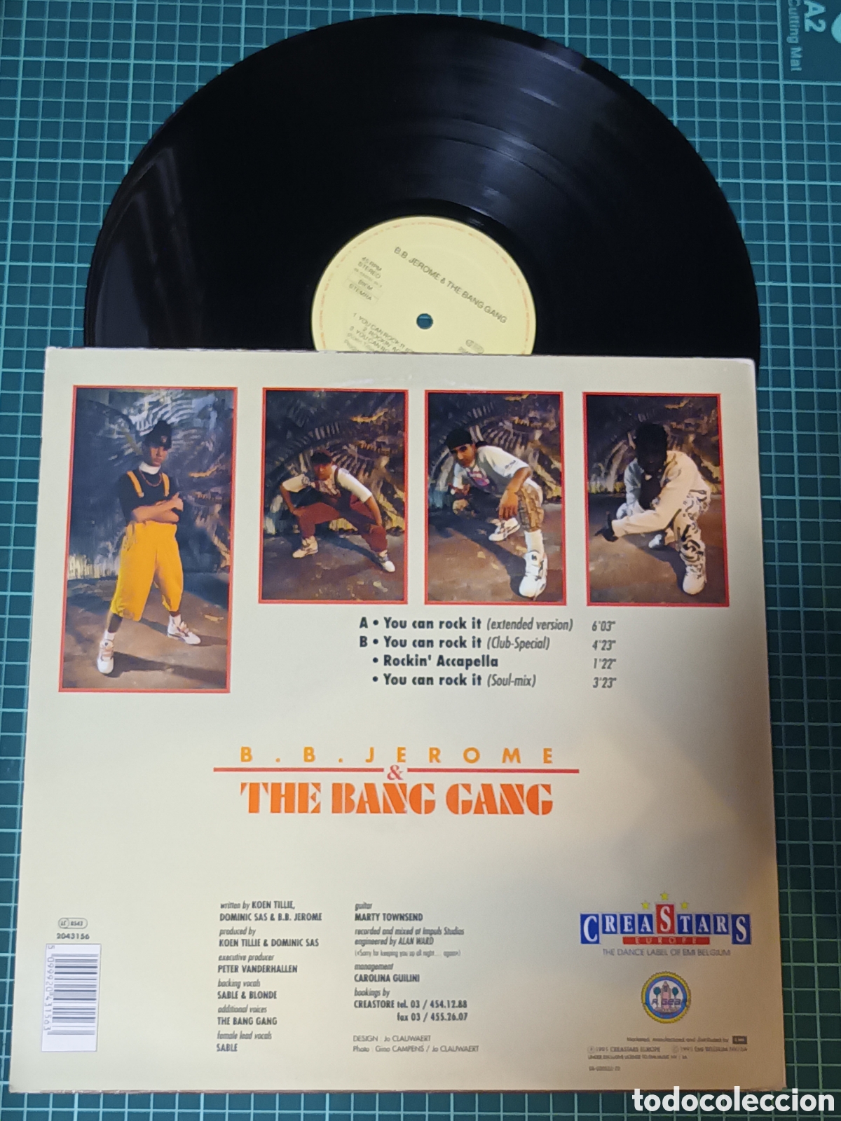 Discos de vinilo: B.B.jerome the bang gang maxi - Foto 2