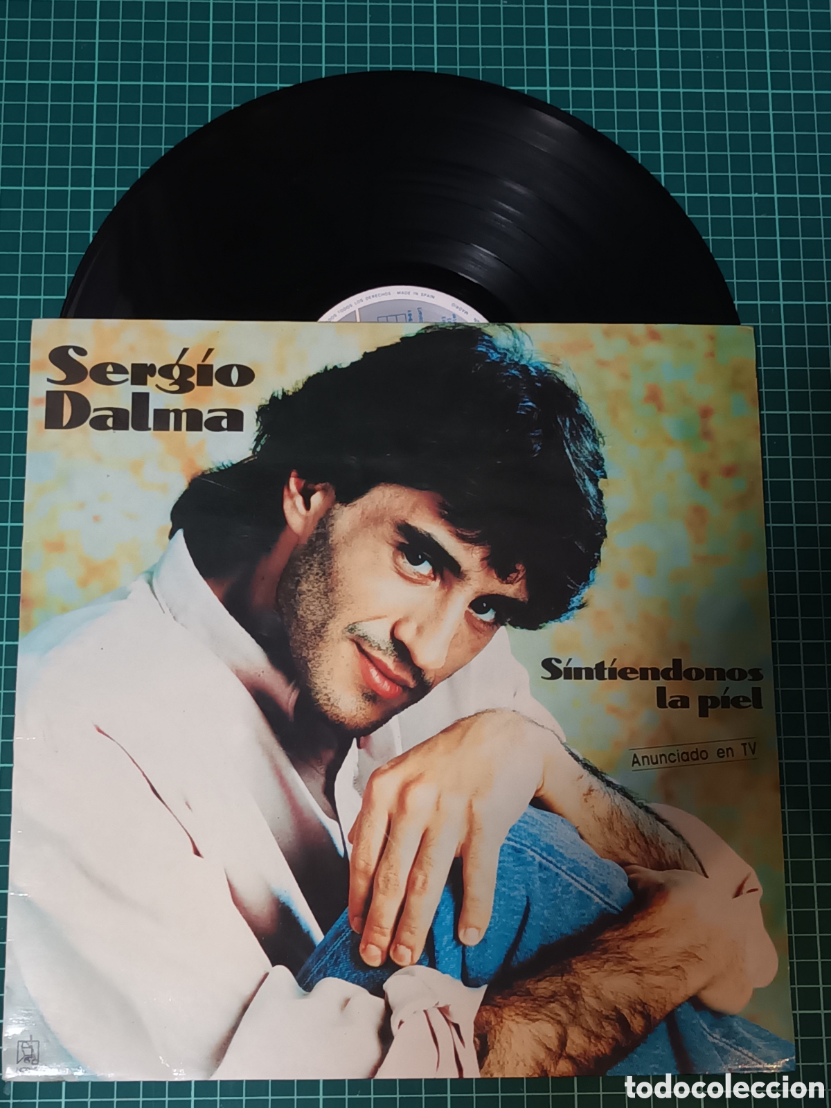 Discos de vinilo: Sergio dalma sintiendonos la piel