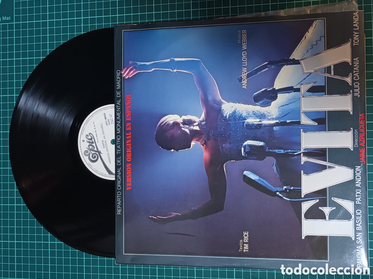 Discos de vinilo: Evita en espa&ntilde;ol 2 vinilos