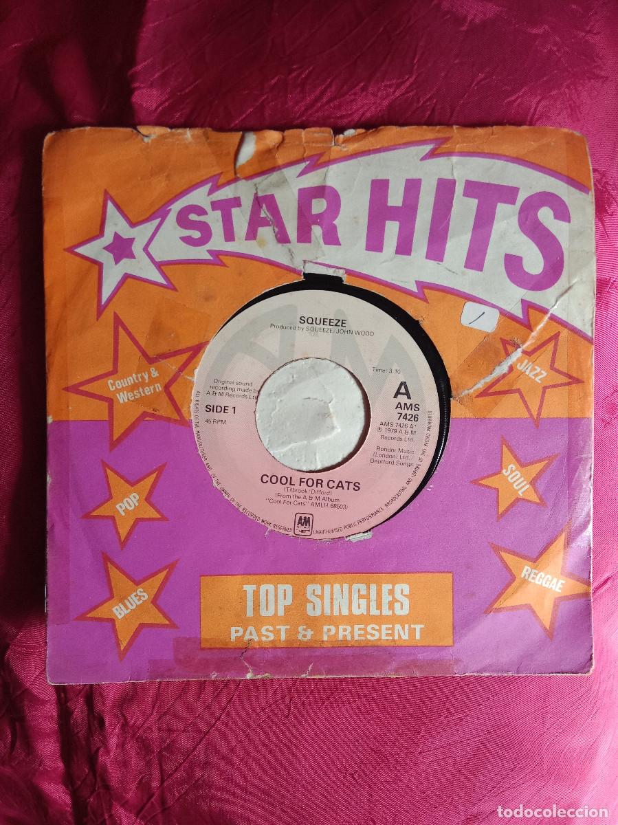 Discos de vinilo: SQUEEZE - Cool For Cats / Model - Edit. AM Records. Rondos Music. 1979