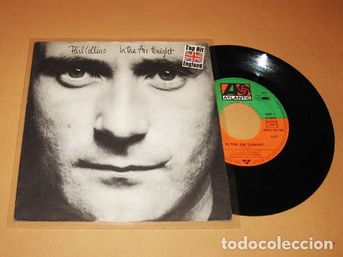 Discos de vinilo: PHIL COLLINS - IN THE AIR TONIGHT - SINGLE - 1981 - SU HIT DEBUT EN SOLITARIO / N&ordm;1 UK