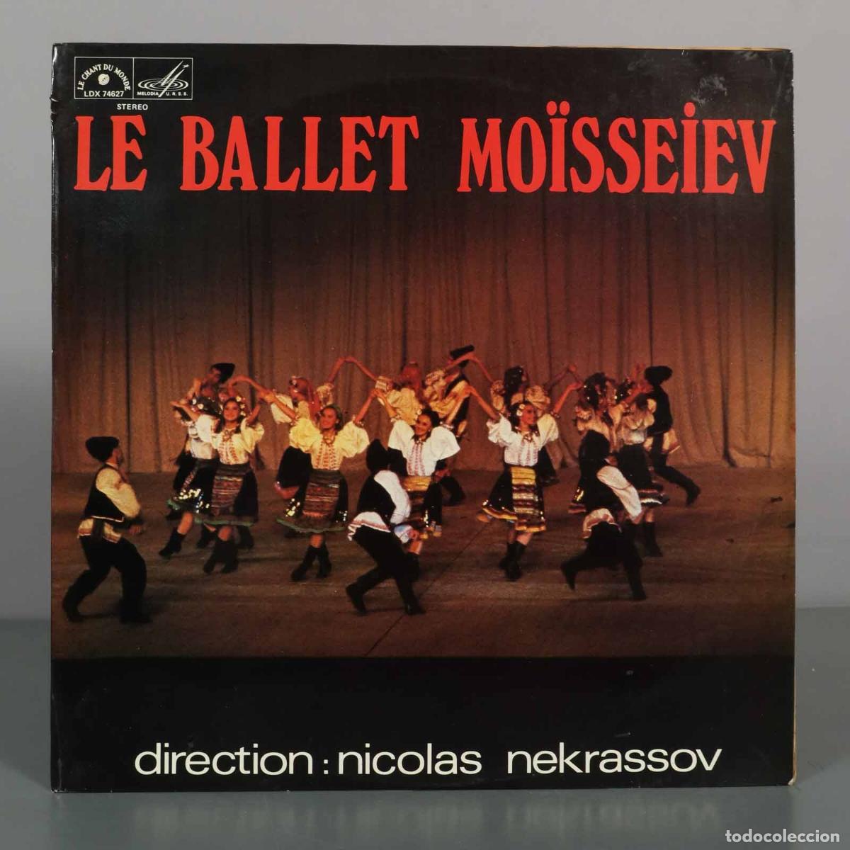 Discos de vinilo: LP. Le Ballet Mo&iuml;sseiev - Orchestre du Ballet Mo&iuml;sse&iuml;ev, Nicolas Nekrassov