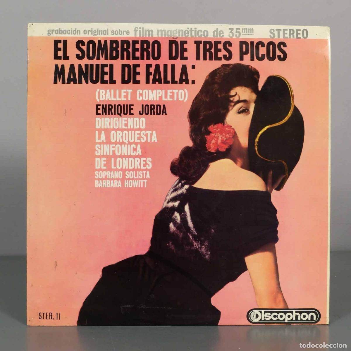 Discos de vinil: LP. El Sombrero de Tres Picos - Manuel de Falla, Enrique Jord&aacute;, London Symphony Orchestra, Barbara