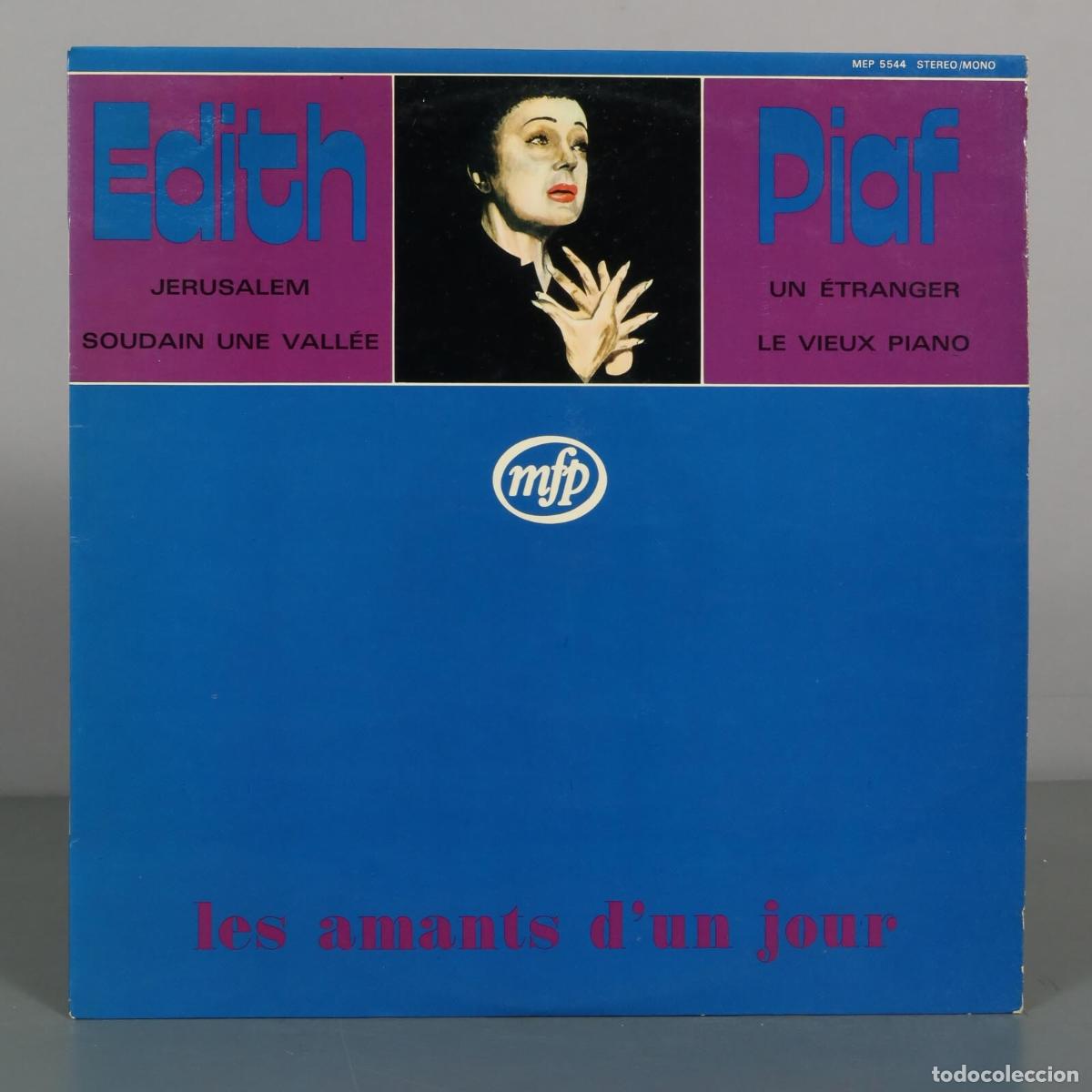 Discos de vinilo: LP. Les amants d&acute;un jour - Edith Piaf - Foto 1