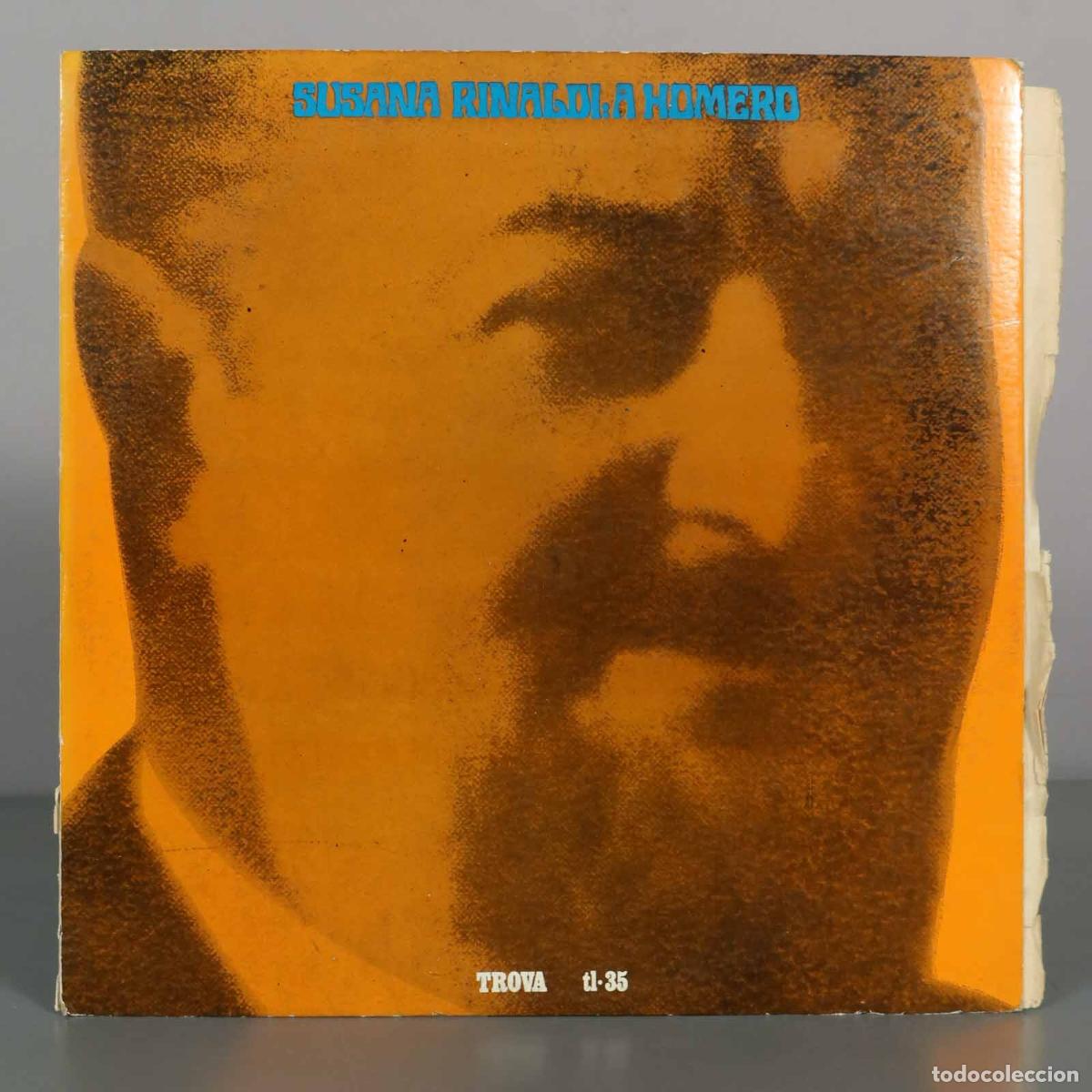 Discos de vinil: LP. A Homero - Susana Rinaldi - Juli&aacute;n Plaza - Trova