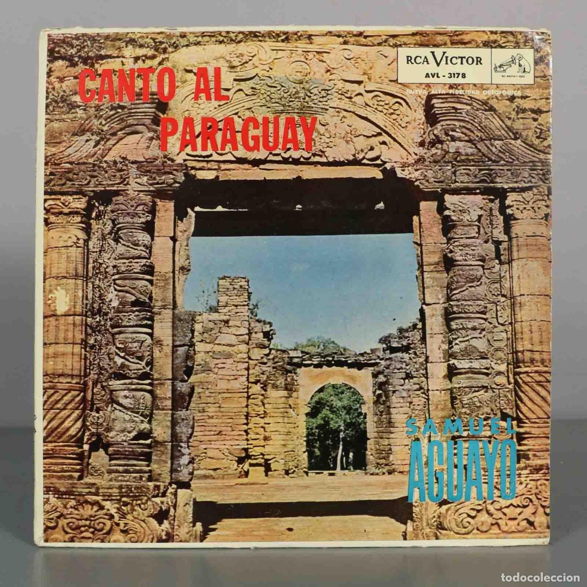 Discos de vinilo: LP. Canto al Paraguay - Samuel Aguayo