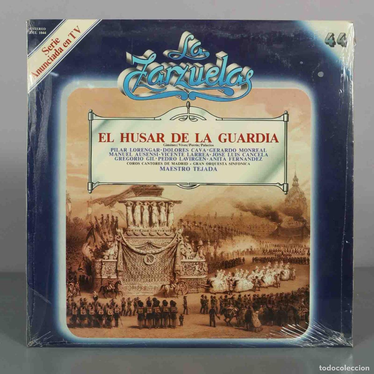 Vinyl-Schallplatten: LP. El H&uacute;sar de la Guardia - Ger&oacute;nimo Gim&eacute;nez, Amadeo Vives, Guillermo Perr&iacute;n, PRECINTADO
