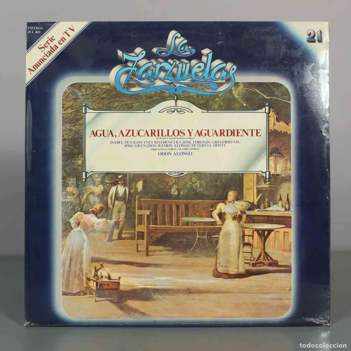Vinyl-Schallplatten: LP. Agua, azucarillos y aguardiente - Miguel Ramos Carri&oacute;n, Federico Chueca, Isabel PRECINTADO