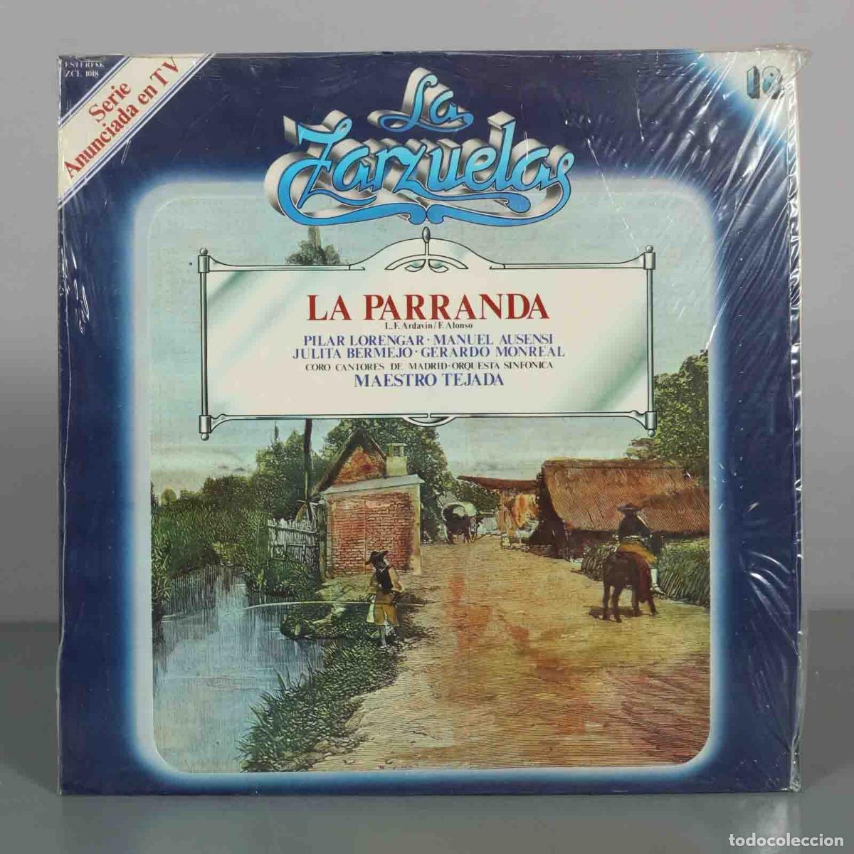 Discos de vinilo: LP. La Parranda - Francisco Alonso, Maestro Tejada, Pilar Lorengar, Manuel Ausensi, PRECINTADO