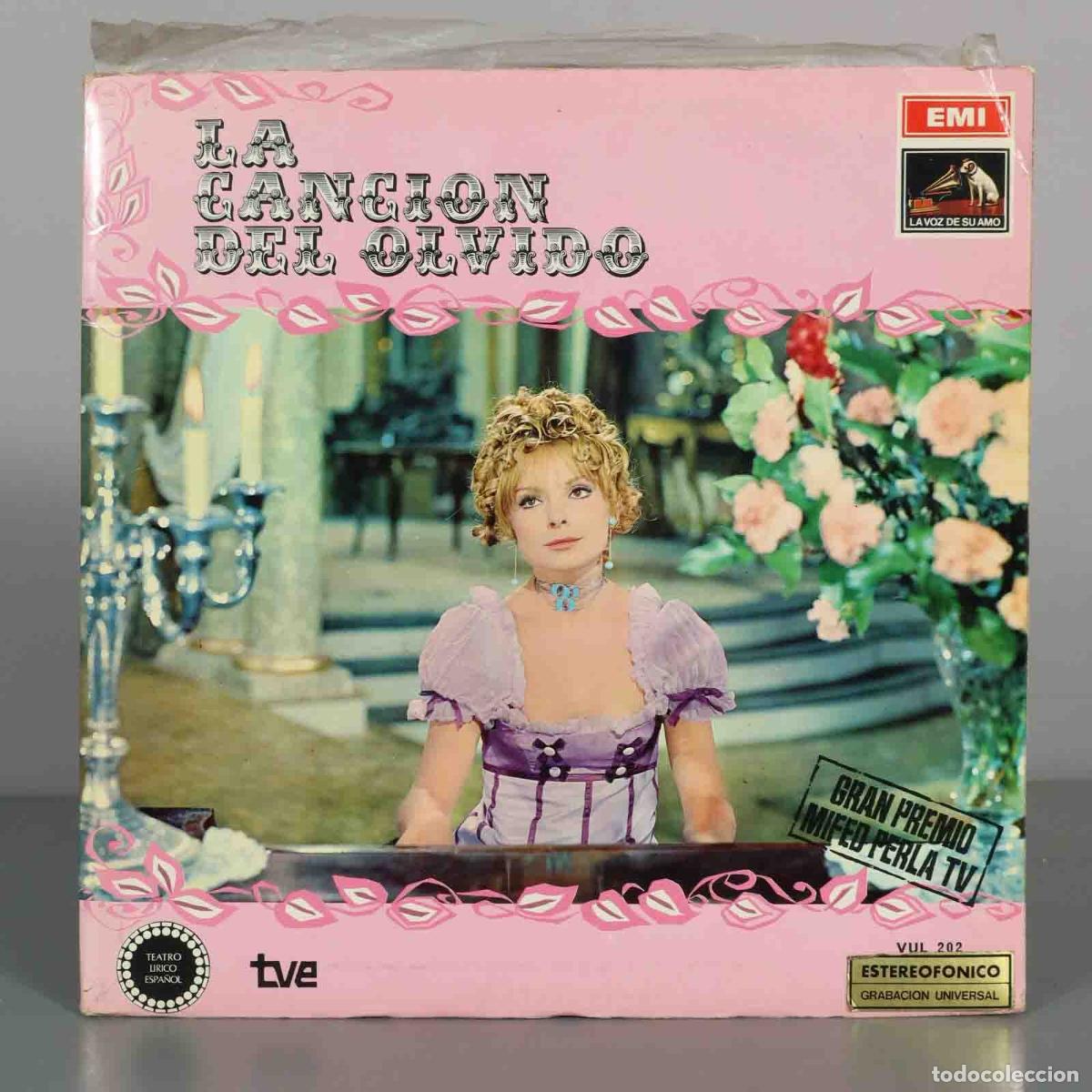 Discos de vinilo: LP. La canci&oacute;n del olvido - Jos&eacute; Serrano, Mar&iacute;a Cuadra, Juan de Ordu&ntilde;a