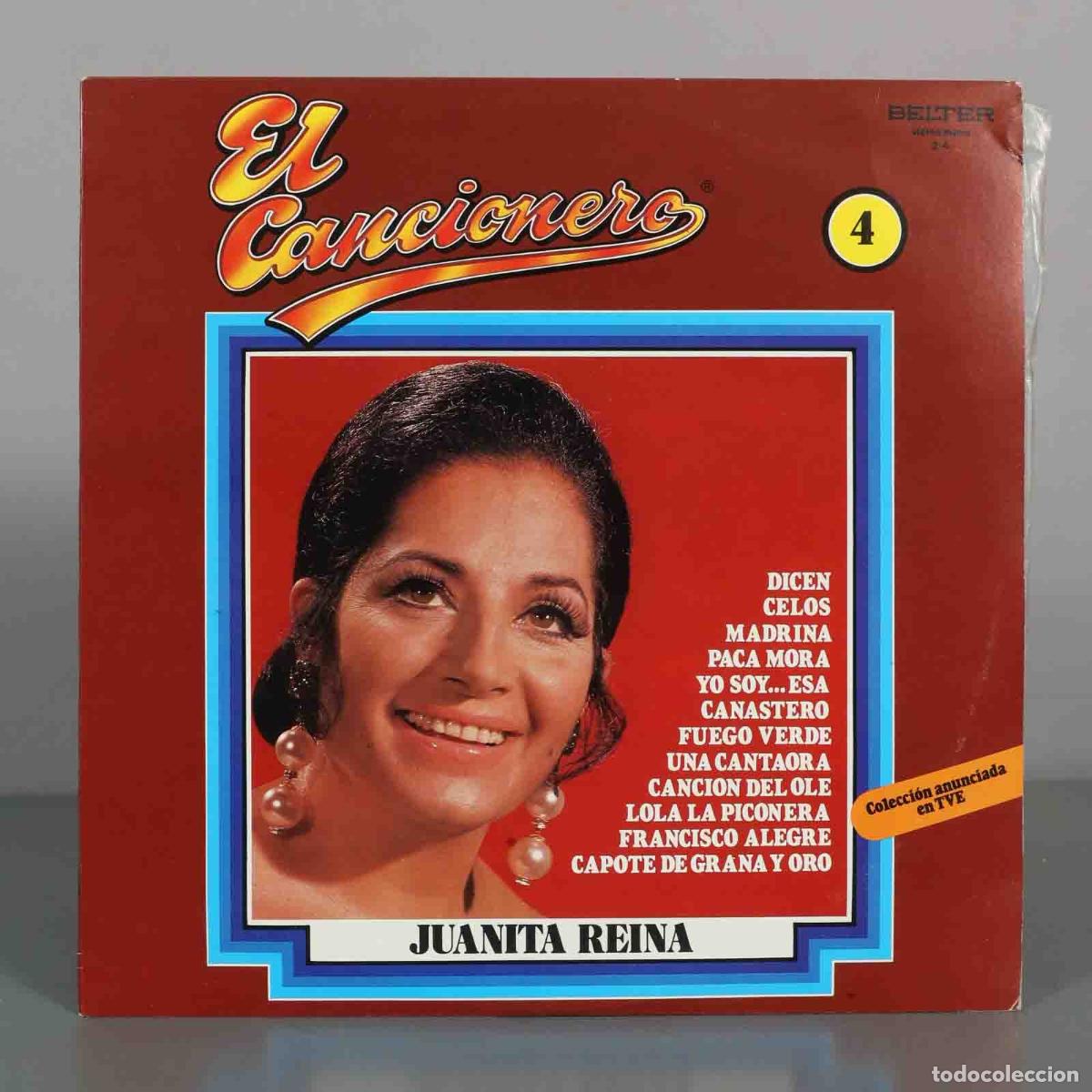 Discos de vinilo: LP. Juanita Reina &ndash; El Cancionero Vol.4