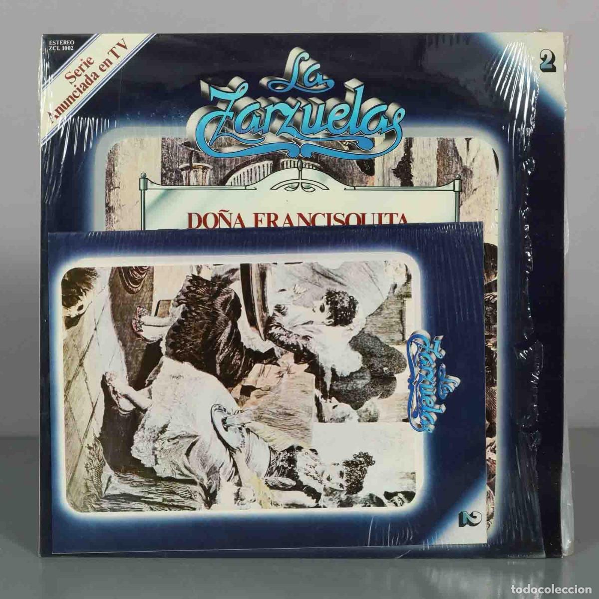 Discos de vinil: LP. Do&ntilde;a Francisquita - Amadeo Vives, Ana Mar&iacute;a Olaria, Alfredo Kraus, Santiago Ramalle, Dolores P&eacute;
