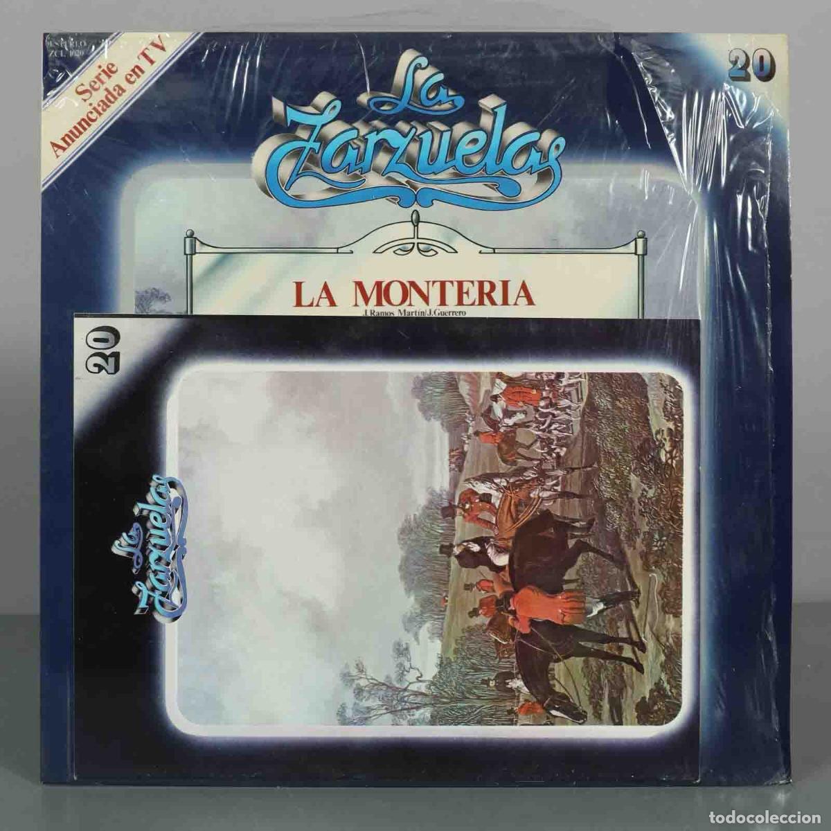 Discos de vinil: LP. La Monter&iacute;a - J. Ramos Mart&iacute;n, Jacinto Guerrero - Lina Huarte, Julita Bermejo, Gerardo Monreal,
