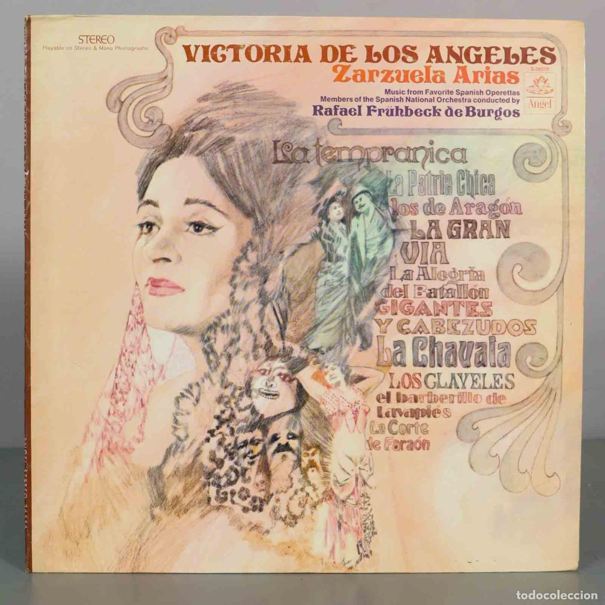 Discos de vinil: LP. Zarzuela Arias (Music from Favorite Spanish Operettas) - Victoria De Los Angeles, Rafael Fr&uuml;hbe