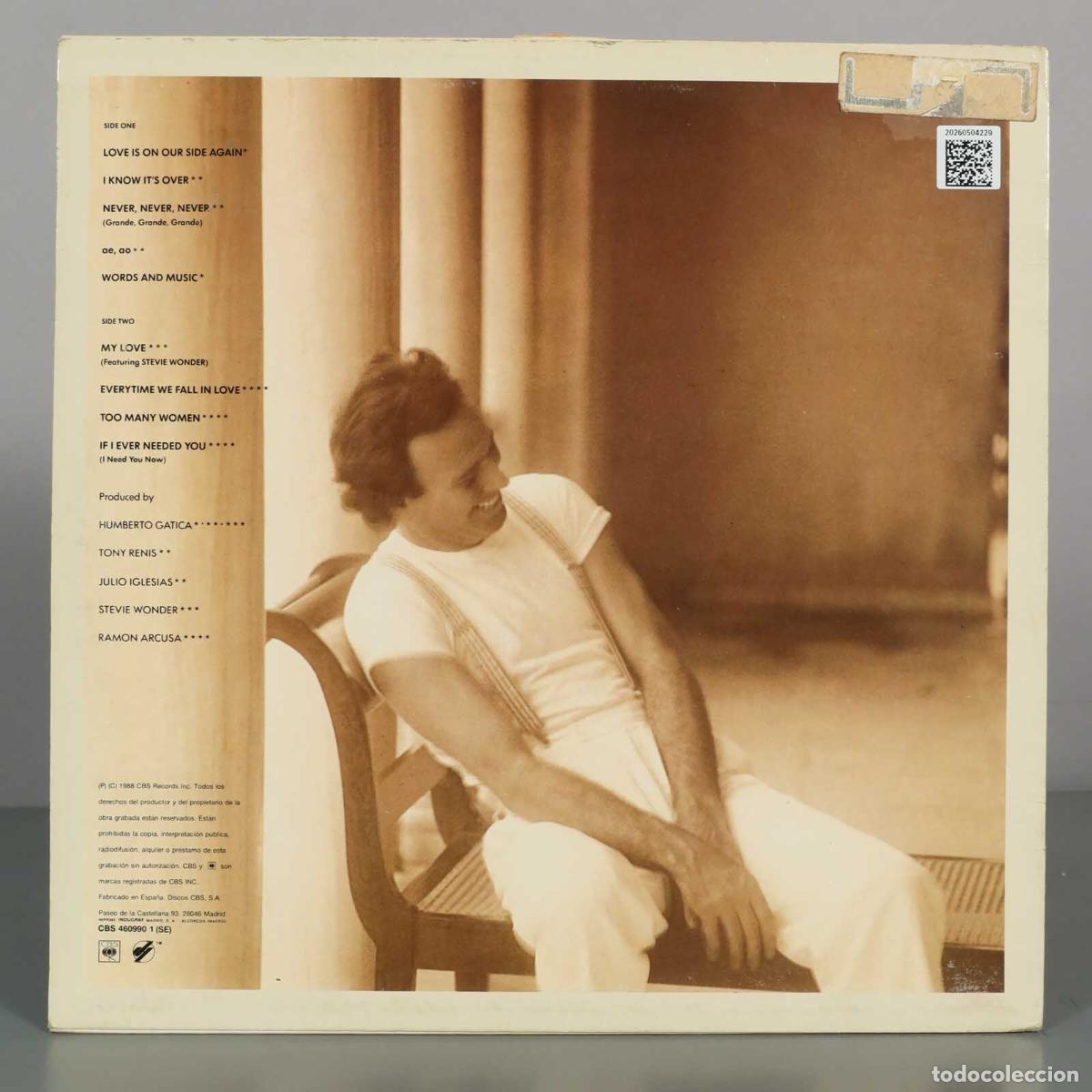Discos de vinilo: LP. Non Stop - Julio Iglesias - Foto 2
