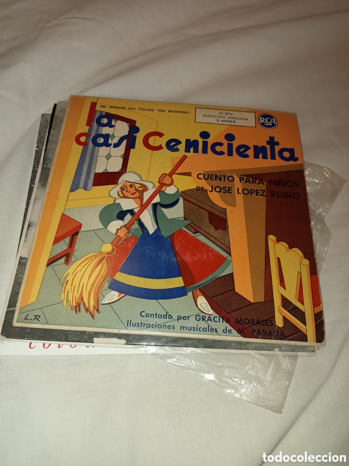 Discos de vinilo: La casi Cenicienta Gracita Morales