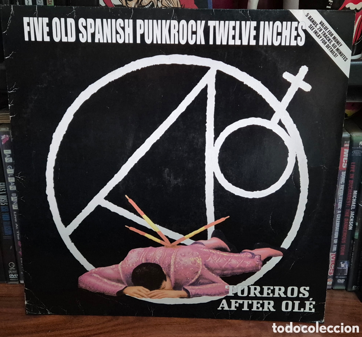 Discos de vinilo: Five Old Spanish Punkrock Toreros After Ol&eacute; LP 1999