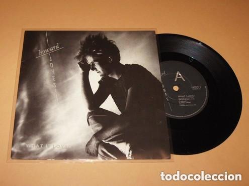 Discos de vinilo: HOWARD JONES - WHAT IS LOVE? - SINGLE - 1984 - HIT NEW WAVE 80'S / N&ordm;1 UK