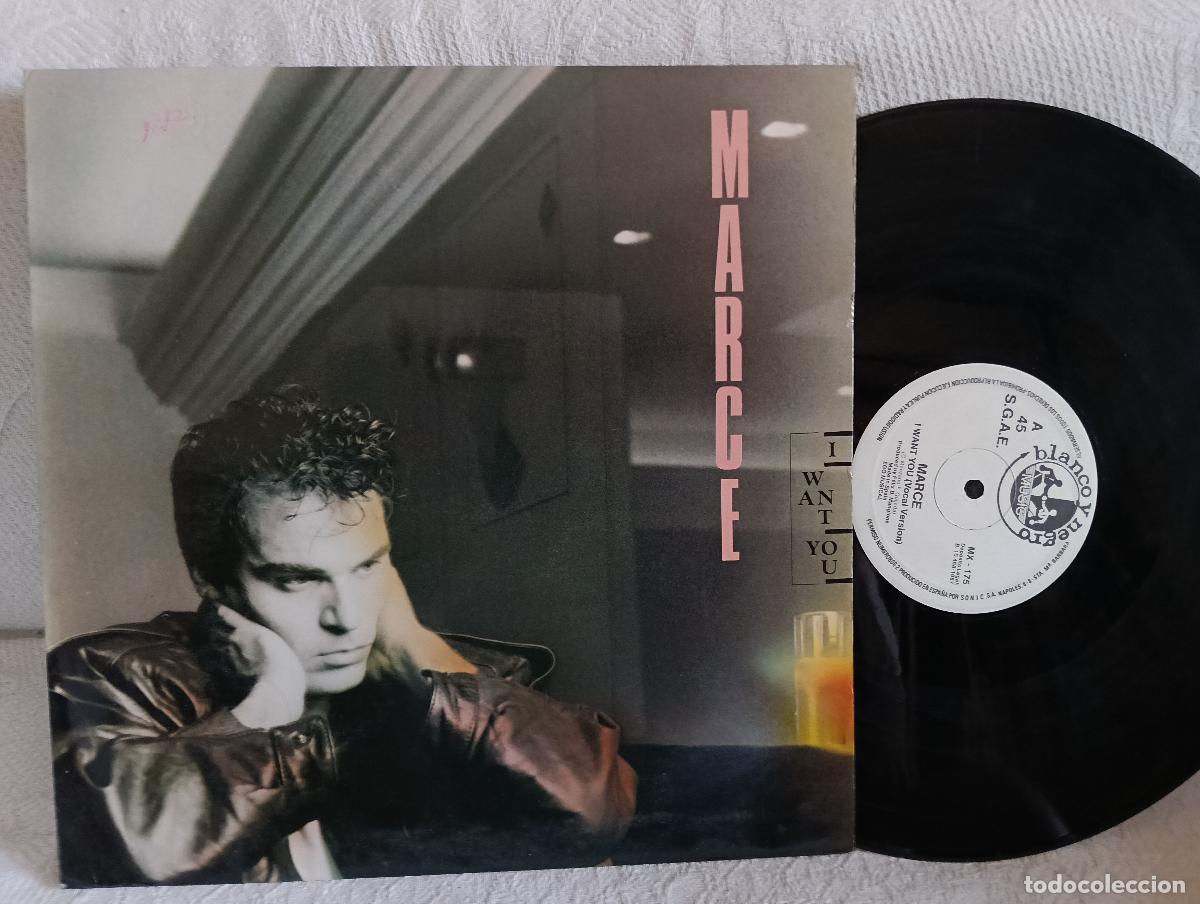 Discos de vinilo: MARCE I Want You Maxi Excelente Estado Ver titulos y dem&aacute;s informaci&oacute;n en fotos.Pedido m&iacute;nimo 9,00 e